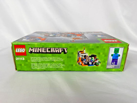 LEGO Minecraft Lot: The Cave (21113), The Farm (21114), Alex+Chicken (21149) New