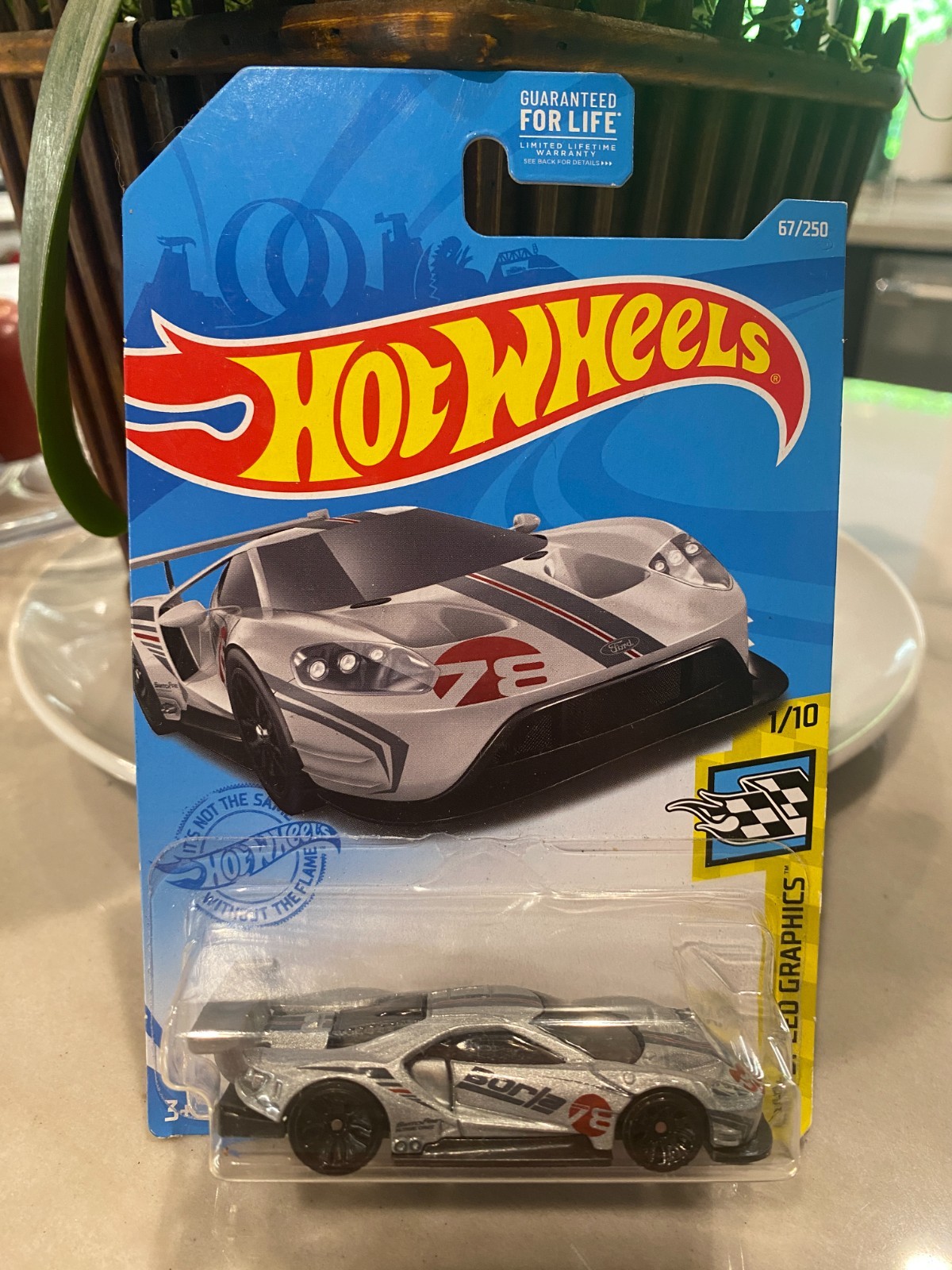 Hot Wheels 2016 Ford GT Race Silver 2020 HW Speed Graphics 1/10 67/250 ...