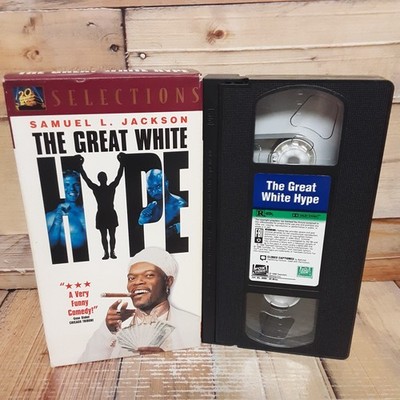 The Great White Hype VHS Used Comedy Boxing Satire 20th Century Fox