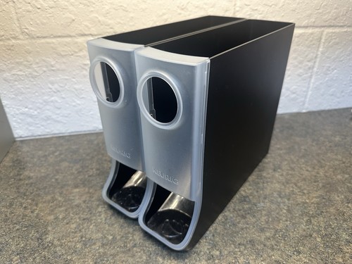 Menge 2 Keurig Schwarz K-Cup Pod Halter Slim Caddy Vertikal Aufbewahrung Spender - Bild 1 von 9