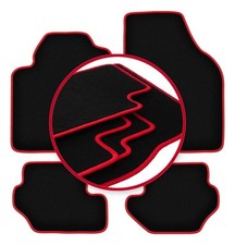 Fußmatten Automatten Velours Passform für Ford Fiesta MK4 1995-1999 4-tlg