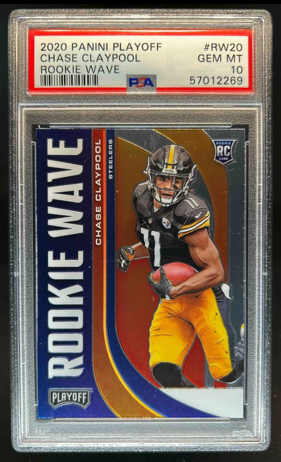 Chase Claypool Panini Playoff Rookie Wave #RW20 Base