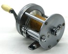 Vintage J.A.Coxe Model No.60C Fishing Reel with Leather Case — photo 5