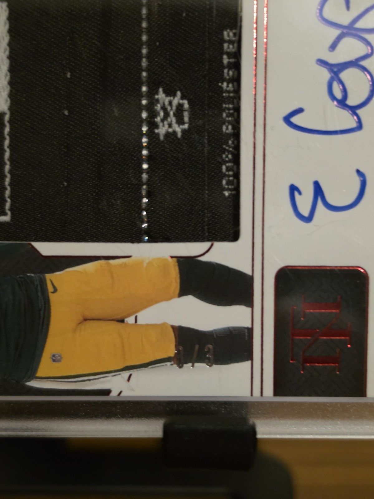 2025 National Treasures Edgerrin Cooper Rookie Patch Auto Laundry Tag 3/3 RPA view 11