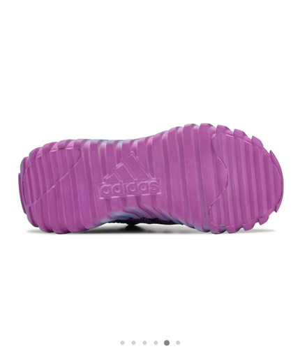 Adidas Kaptir Flow Little/Big Kids Aurora Black/Purple Burst/Blue (IH9905) - Picture 6 of 7