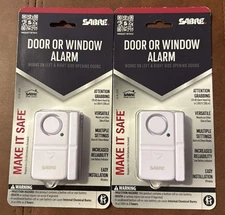 2 Sabre Home Security Wireless Door or Window Burglar Alarm, HS-RL-DWA