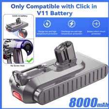 V11 Button Click in Battery For Dyson V11 Outsize Total Clean SV15 25.2V