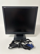 NEC AccuSync LCD72VX 17" Flat Panel LCD Screen Monitor VGA/DVI 1280 x 1024 SXGA