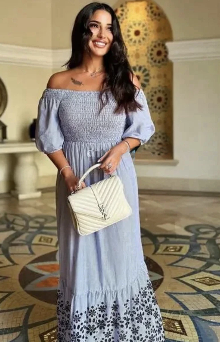 embroidered striped dress zara Embroidered Flutter Sleeve Gown – Monique Lhuillier