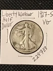 1927-S Liberty Walking Half Dollar   VG