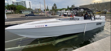36 ft scarab with twin 275 mercury 4 stoke fully redone! 954 937 8271