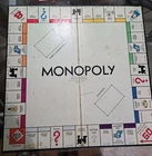 Monopoly Vintage Popular Edition Black 1946 Parker Brothers USA *Board Only