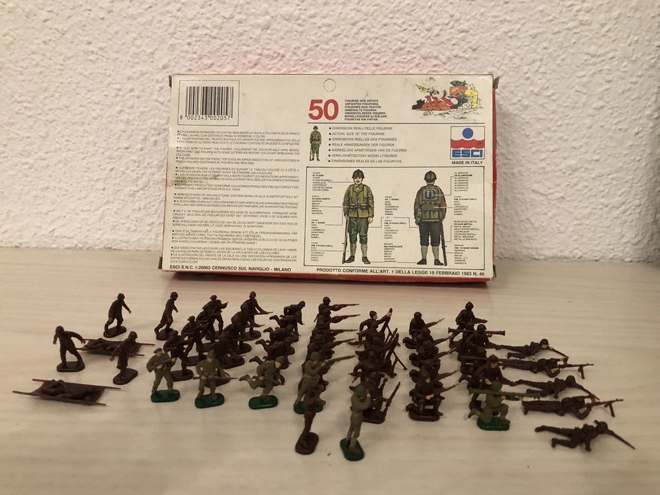 Petits Soldats ESCI 1:72eme - WW2 French Soldiers 1939-45 - Photo 3/3