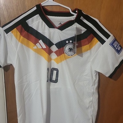 adidas Germany Musiala #10 Jersey & Shorts size 28 White Black Soccer