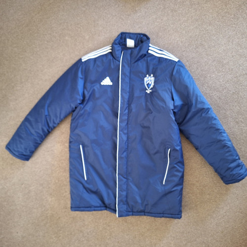 Adidas Men’s M Medium Bench Coat Jacket Padded Puffer Sydney FC Soccer Long - Picture 15 of 23