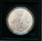 2010 P Grand Canyon America the Beautiful 5 oz Silver Coin NP w/Box Coa 10GC