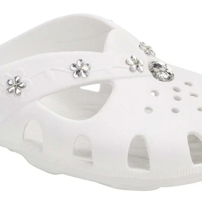 FASHY Brighton Badeschuhe, Badesandale,Clogs,Pantolette weiß oder schwarz, neu!