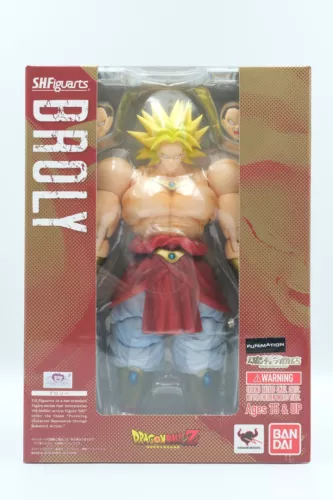 SH Figuarts Broly Super Saiyan Tamashii Web 2014 con caja de envío marrón