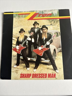 ZZ Top Sharp Dressed Man 7  Vinyl Single 