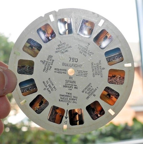 BULLFIGHT IN SPAIN 1953 VIEWMASTER REEL & BOOKLET 720 RARE C003 - Picture 4 of 5