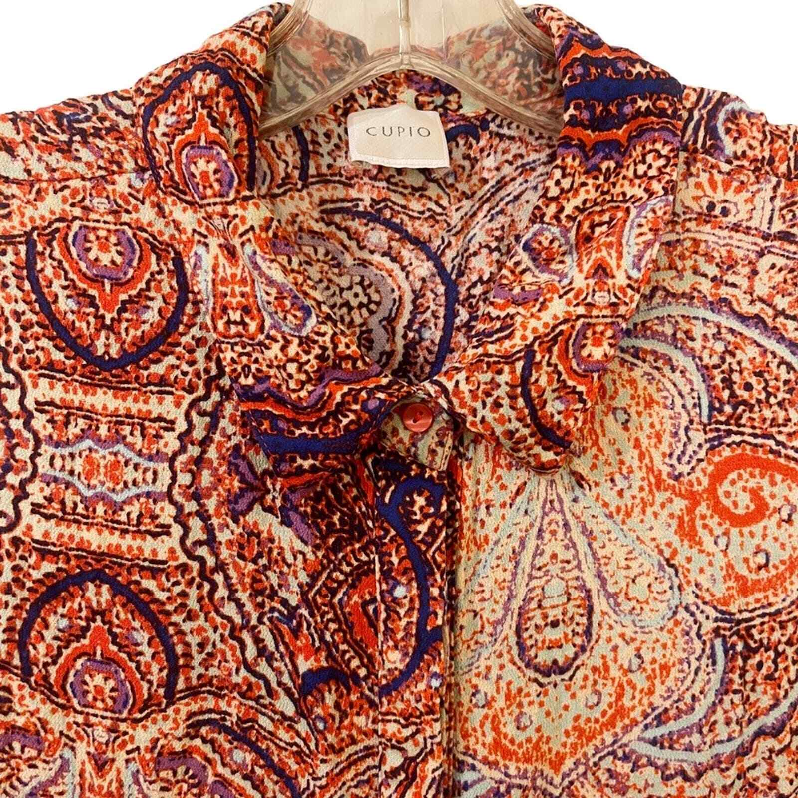 Multicolored Collared Button Front Sleeveless Tun… - image 2