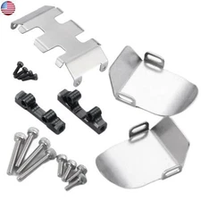 Center Skid Plate Chassis Armor Set Skid Plate for Axial SCX24 90081 RC Car Part