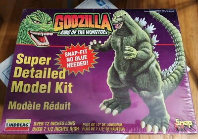 Lindberg Godzilla King Of Monsters Super Detailed 12'' Long Model Kit 71344