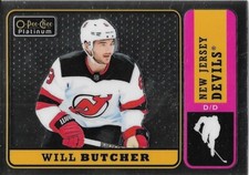 Will Butcher #R-8 - 2018-19 O-Pee-Chee Platinum - Retro