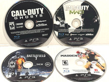Call of Duty MW3 PS3 2011 Ghosts Battlefield 3 Madden 11 PS3 Lot Of 4 Games
