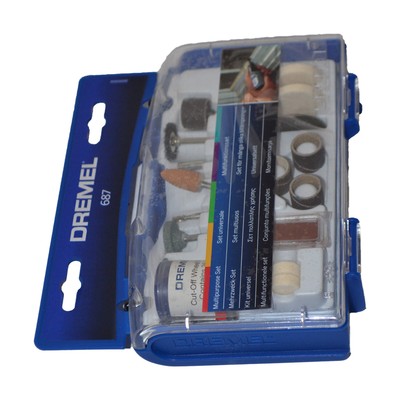 Dremel 687 Set Multiuso Con 52 Accessori - Kit Per Utensili Rotanti, Lavorazione Legno E Metallo - Foto 11