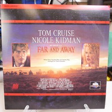 Far and Away Letterbox Edition Laserdisc LD - Tom Cruise Nicole Kidman