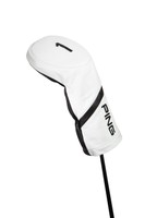 Ping Leather Driver Headcover Premium Leather White/black - 2017 on sale Ping Leather Driver Headcover Premium Leather White/black - 2017 on sale