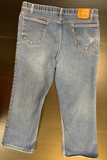 Vintage Levis Jeans Gold Tag 547 Straight Fit Tag Size: 42 x 32. Made In USA.