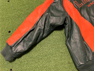 I.O.U. Leather Collection Jacket LEGEND ACROSS AMERICA 92-93 Green