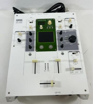 KORG KM-202 DJ Mixer with Kaoss Pad Tested From Japan | eBay