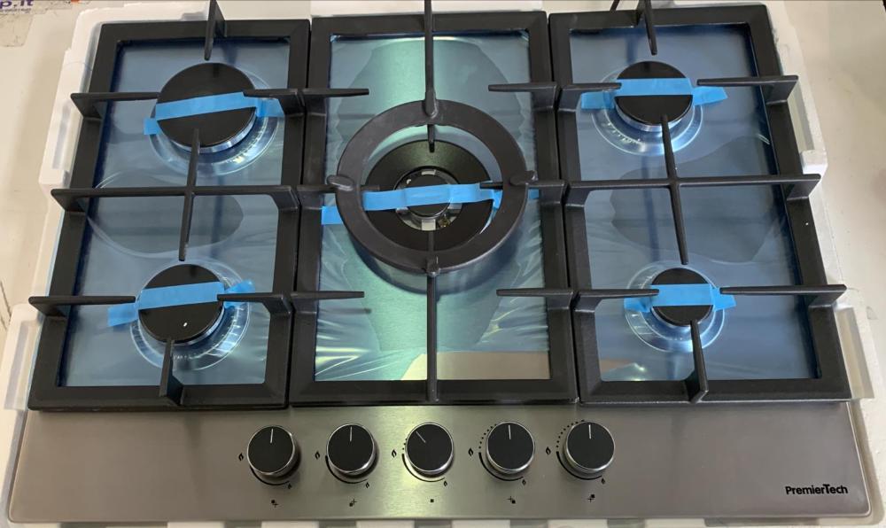 ** Piano Cottura a Gas PC705 da 70cm 5 fuochi in acciaio...