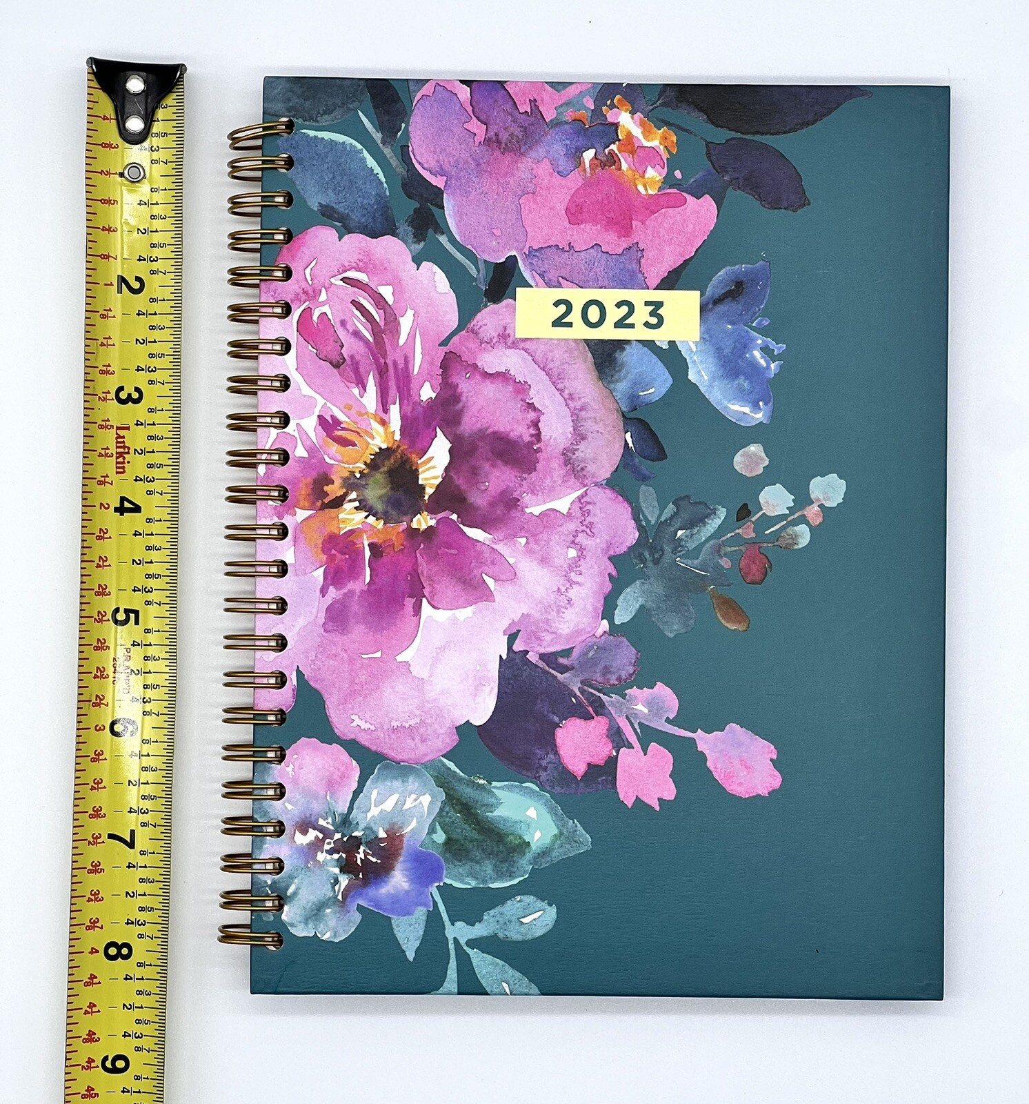 2023-planner-hard-cover-notebook-pretty-flowers-clementine-paper-inc-ebay