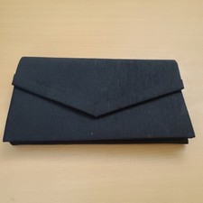 Saks Fifth Avenue Clutch Handbag Vintage Rare Black - New!
