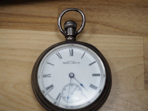 ANTIQUE 18s WALTHAM PS BARTLETT 1892 Pocket Watch  Model 1883