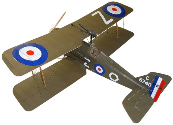 Guillow's Aereo Balsa British S.E.5A tagliato al laser Scala: 1/14 - Immagine 3 di 4