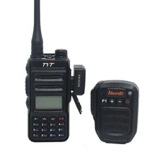 Bluetooth Wireless PTT Speaker Mic FOR KENWOOD TYT  UV5R Radio iPhone