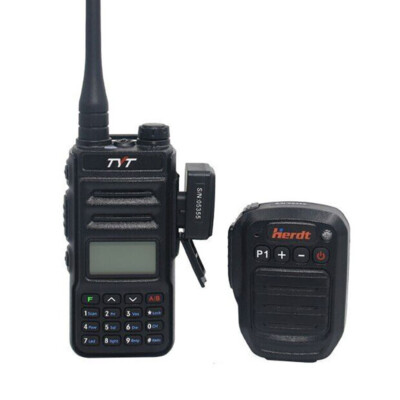 Bluetooth Wireless PTT Speaker Mic FOR KENWOOD TYT UV5R