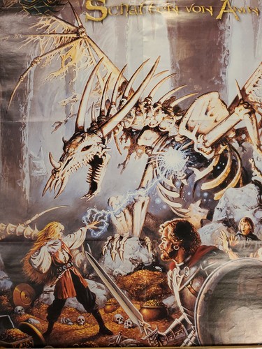 Baldur's Gate II Shadows of Amn PC Windows Vintage Rare Poster 79x55cm - Picture 3 of 8