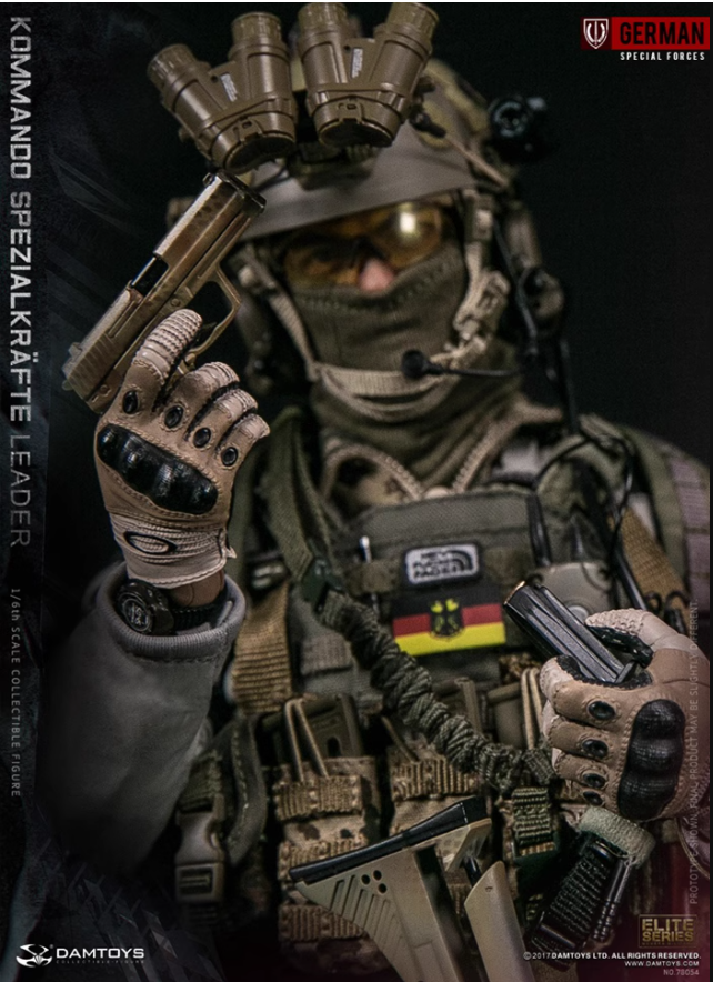 DAMTOYS 78054 KSK German Soldier Special Forces 1/6 Scale Action
