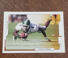2000 Upper Deck MVP #193 Plaxico Burress RC