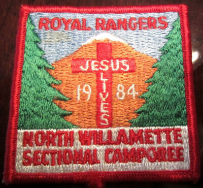 Royal Rangers Rr Uniform Patch N. Willamette Sectional Camporee Jesus ...