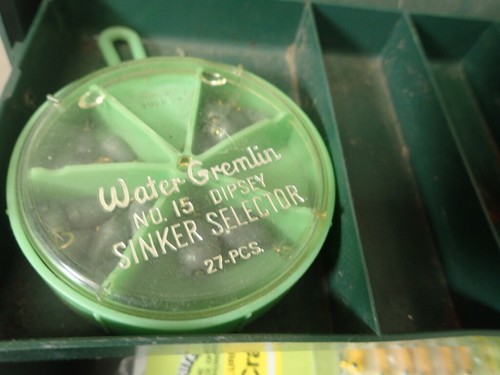 A. Bell Consignment Item - (3) Vintage Tackle Boxes w/ Contents Lures Hooks Gear - Picture 19 of 23