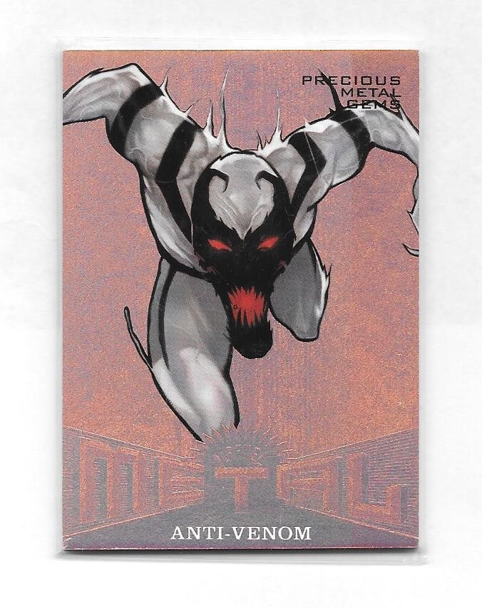 2017 Fleer Ultra Spider-Man Bronze PMG Anti-Venom #MM30 Card /199