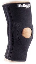 New McDavid Cartilage Knee Pad Support Black Color/Small Size