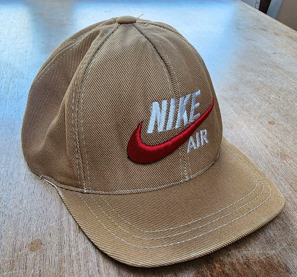 Vintage Nike Air Hat Cap Strapback Swoosh Logo Spell Out
